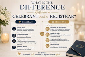 What Is the Difference Between a Celebrant and a Registrar?